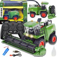 MASZYNA ROLNICZA KOMBAJN ZDALNIE STEROWANY ZABAWKA DLA DZIECI R/C 1:24