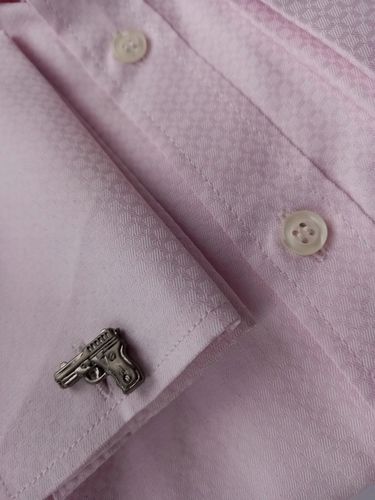 Spinki do mankietów Mały Tytanowy Pistolet na Arena.pl