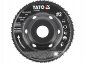 YATO TARNIK FREZ PEŁNY WYPUKŁY TARCZA 120x6mm #2