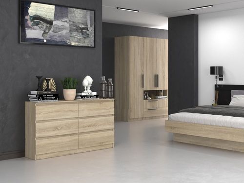 KOMODA MALWA M6 140 - DĄB SONOMA na Arena.pl