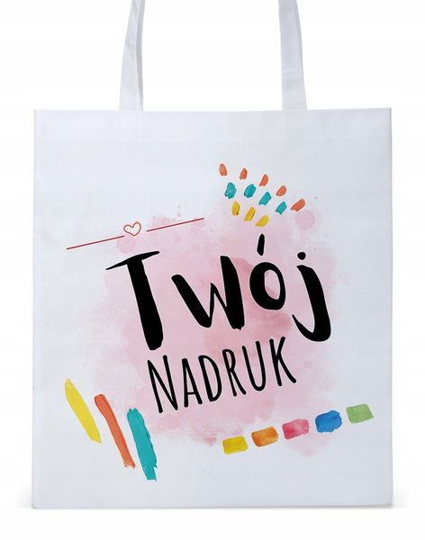 Śmieszny Pis Kaczyński Torba Eco Biała Shopper Z Nadrukiem Ze Zdjęciem zdjęcie 2