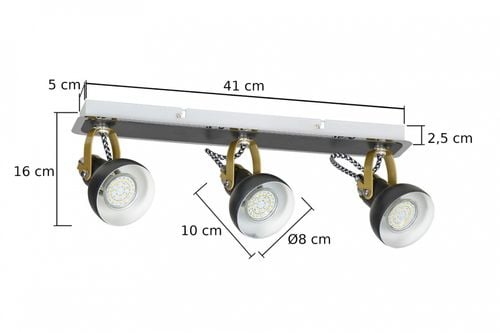 oprawa przysufitowa 3pł. pixi 1403 na Arena.pl