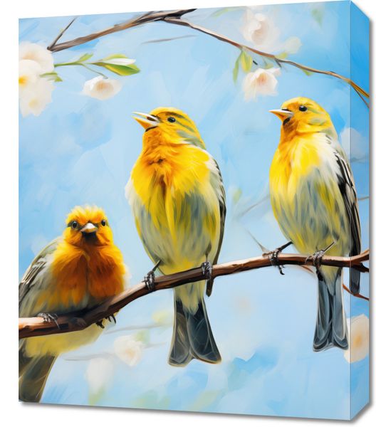 Obraz 50x60cm Wiosenne Pogwizdy zdjęcie 1