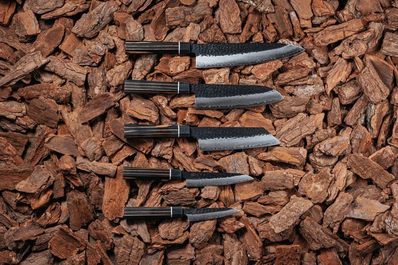 Nóż kuchenny Suncraft SENZO FINEST Santoku 170 mm [ZB-03] zdjęcie 5