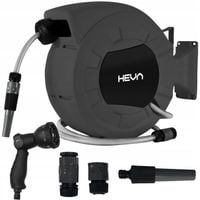 Zwijacz do wody HEVA wąż automatyczny ogrodowy 15m+1,5m pistolet zraszacz