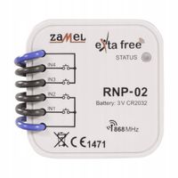 ZAMEL RADIOWY NADAJNIK DOPUSZKOWY 4-KANAŁOW RNP-02