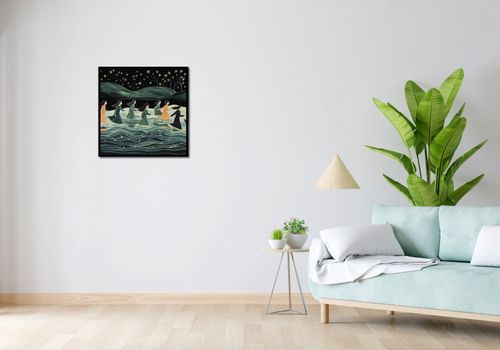 Plakat 60x60cm Nocna Procesja na Arena.pl