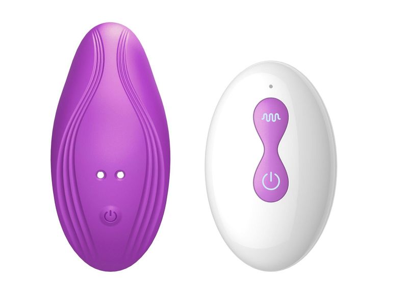 Ultrathin Wearable Remote Mini Vibe Purple zdjęcie 3