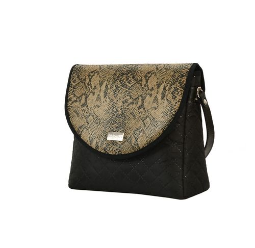 FARBOTKA TOREBKA PURO CLASSIC 2353 PYTHON BROWN AND BLACK na Arena.pl