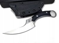 Karambit nóż survival taktyczny Snake II etui stal