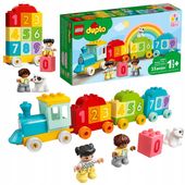 LEGO Duplo 10954 Pociąg cyferkami Nauka Liczenia Duże klocki dla 2 3 4 latk