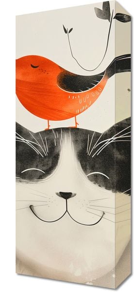 Obraz 20x50cm Pyzaty Przyjaciel zdjęcie 1