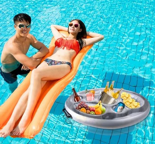 PŁYWAJĄCY STOLIK DO BASENU JACUZZI DMUCHANY BAREK NAPOJE DRINKI PRZEKĄSKI na Arena.pl