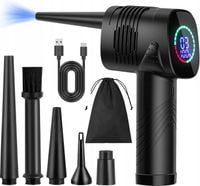 MOCNA ELEKTRYCZNA DMUCHAWA SPRĘŻONE POWIETRZE AIR DUSTER KOMPRESOR