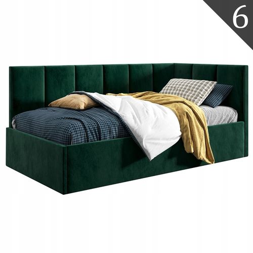 Łóżko młodzieżowe 120x200, Supreme Roma, Tapczan, Pojemnik, Jasny na Arena.pl