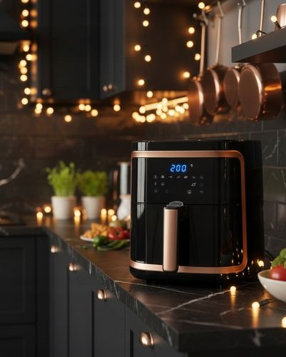 FRYTKOWNICA BEZTŁUSZCZOWA XXL AIR FRYER 7 L FRYTOWNICA 1900W LCD KOSZ na Arena.pl