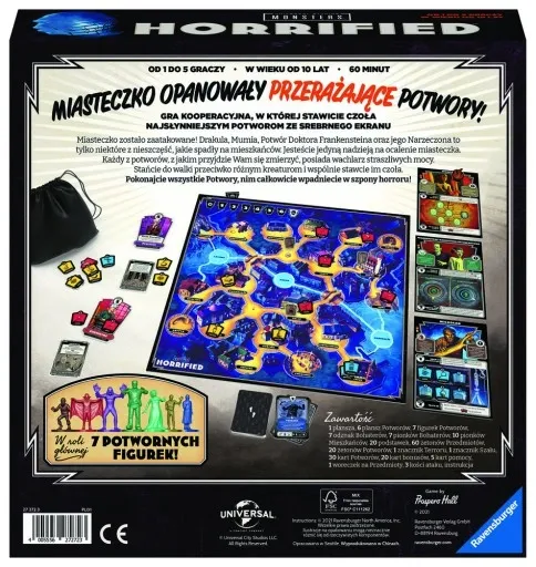 RAVENSBURGER Gra planszowa HORRIFIED Wersja PL zdjęcie 6