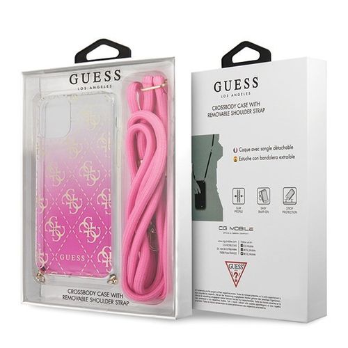 Etui Case GUESS HARD CASE GRADIENT IPHONE 11 RÓŻOWY na Arena.pl