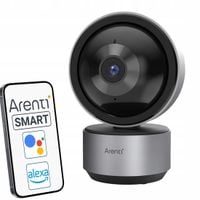 Kamera wewnętrzna obrotowa 3K 5MP śledzenie Arenti DOME1-N Aplikacja