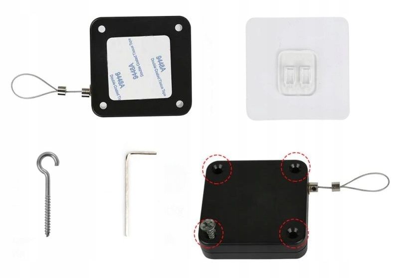 Samozamykacz do drzwi moskitiery samoprzylepny cz. zdjęcie 7