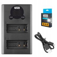 Ładowarka Dual USB DMW-BLG10 do Panasonic LUMIX DMC-TZ80 TZ85 TZ90 TZ100