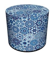 Pufa dekoracyjna Blue