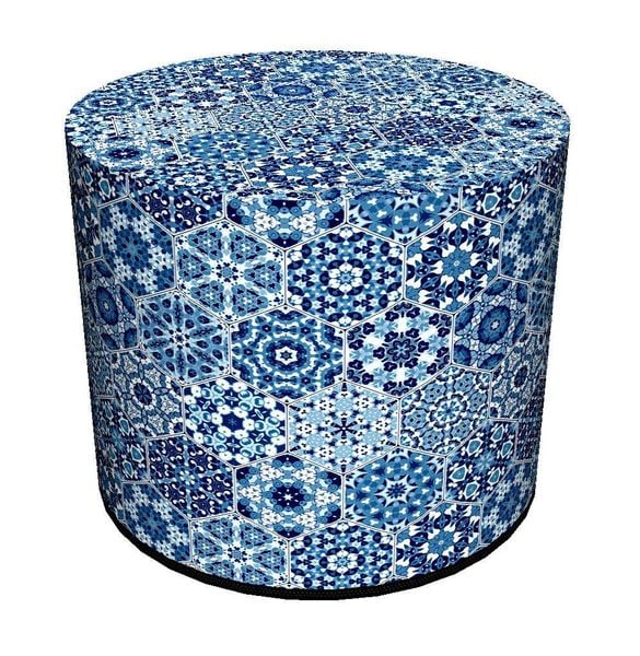 Pufa dekoracyjna Blue zdjęcie 1