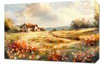 Obraz 60x40cm Sielski Domek