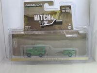 GREENLIGHT 1972 NISSAN PATROL + Cargo Trailer 1:64