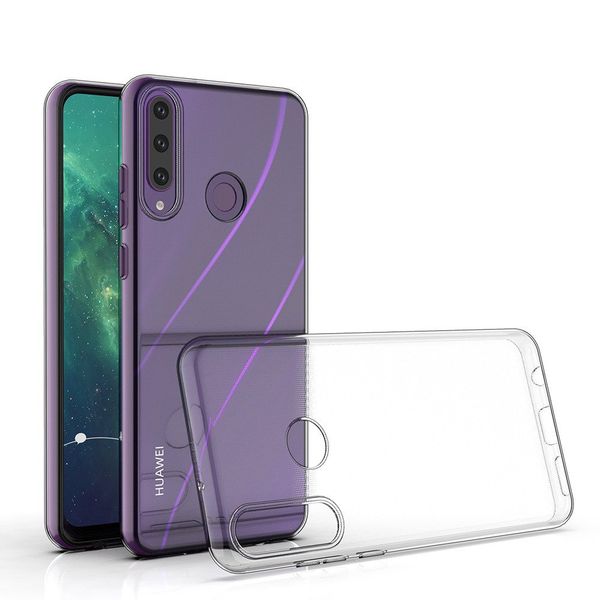 Etui Huawei Y6P Back Żel Transparentne zdjęcie 4