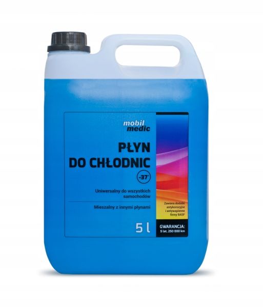 UNIWERSALNY PŁYN DO CHŁODNIC 5L MOBIL MEDIC zdjęcie 2