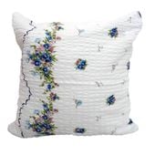 Poszewka z kory 40x40 wzór Niebieskie kwiatuszki