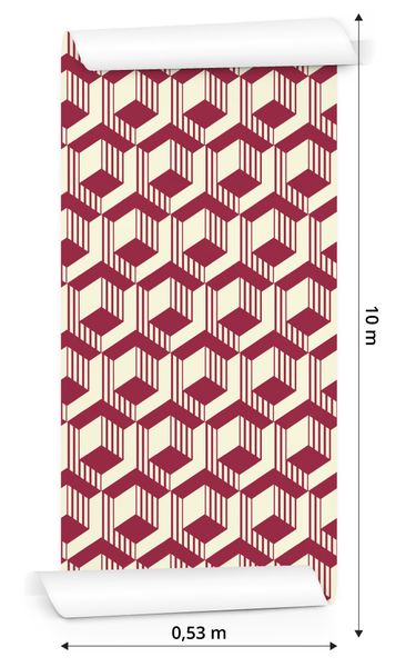 Tapeta Orientalny Wzór Geometryczny zdjęcie 3