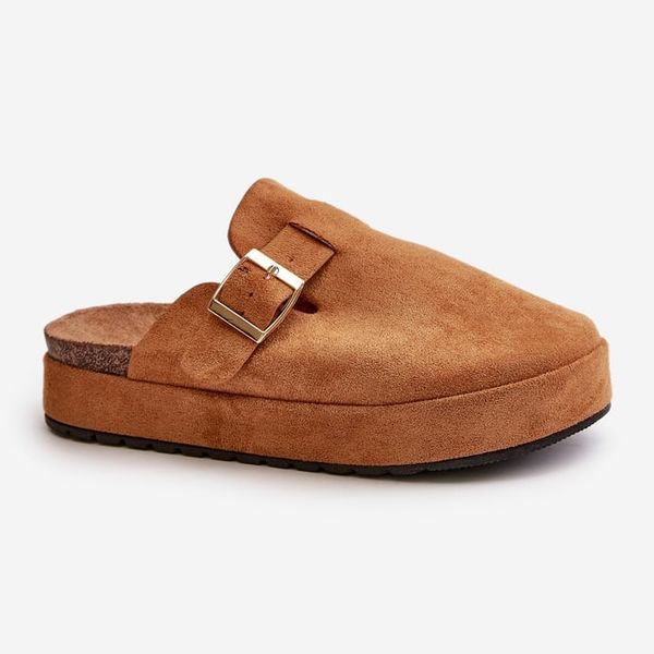 Klapki Chodaki Na Platformie Camel r.36 zdjęcie 5