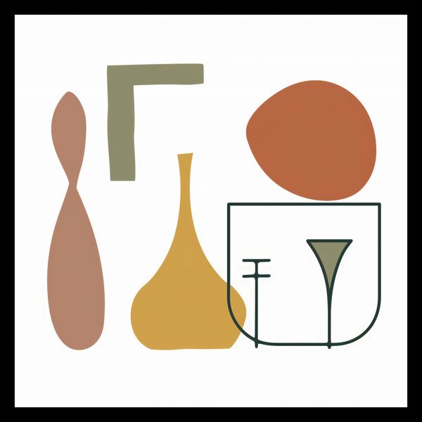 Plakat 40x40cm Naczynia zdjęcie 2