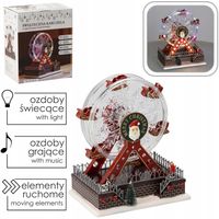 KARUZELA ŚWIĄTECZNA Z POZYTYWKĄ LED 23 X 16 X 28 CM