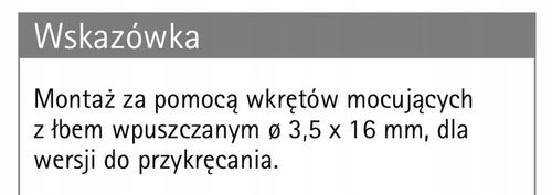 Zawias specjalny - zawias środkowy do drzwi składanych, przykręcany na Arena.pl
