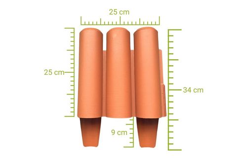 Palisada wysoka 2,0 mb ceglasty na Arena.pl