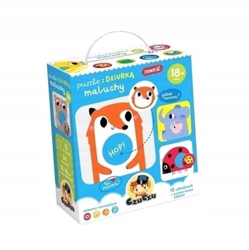 Puzzle CzuCzu puzzle z dziurką 24 elementów Puzzle z dziurką Maluchy na Arena.pl