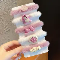 Zestaw wsuwek, spinek 5 sztuk dla Dziewczynki typ VI