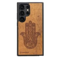 Drewniane Etui Bewood na Samsung Galaxy S24 Ultra HAMSA IMBUIA