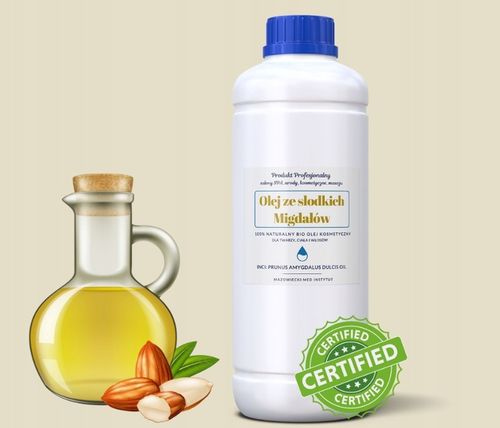 Olej ze słodkich migdałów 1l KOSMETYCZNY na Arena.pl