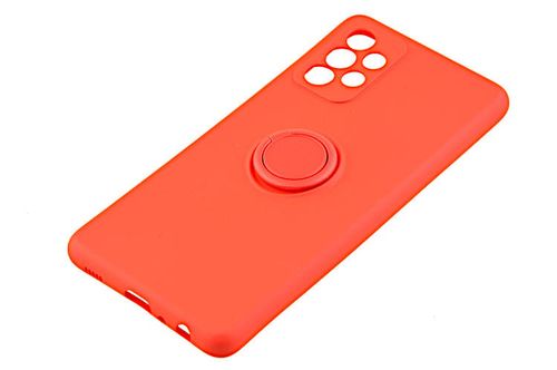 Etui Pastel Ring do Samsung Galaxy A72 / A72 5G czerwony na Arena.pl
