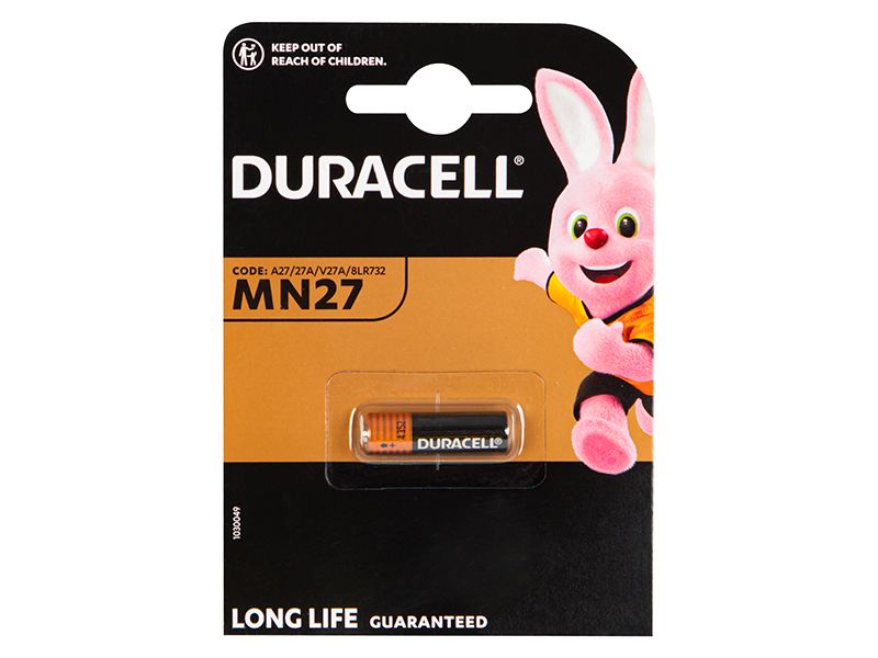 Bateria 27A MN27 DURACELL 12V zdjęcie 1