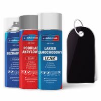 lakier samochodowy w sprayu zestaw naprawczy volkswagen vw lc9x deep black