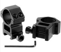 Montaż do lunety dwuczęściowy Genetic wysoki 1″ szyna 22 mm picatinny