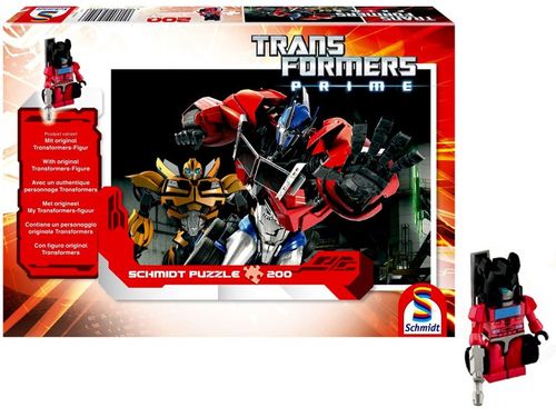 Schmidt Puzzle Transformers Prime + Figurka  200el na Arena.pl