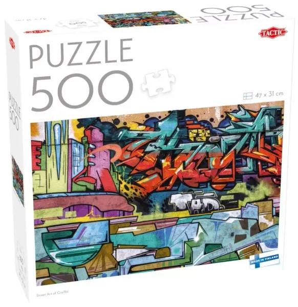 Puzzle 500 Sztuka uliczna graffiti zdjęcie 1
