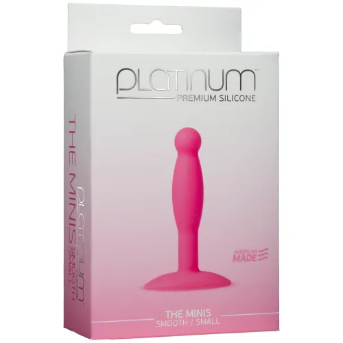 doc johnson smooth mini plug small silikonowy czarny 3 cale na Arena.pl