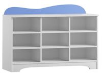 komoda dziecięca CLOUDS N14 regał do pokoju dziecka 120x47 w.95